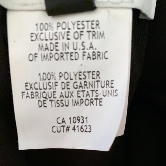 Laura Plus Size 14W Black Evening Dress with Fuchsia Pink and Crystal Accent - Picture 8 of 8